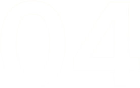 A black number '04' with white text.